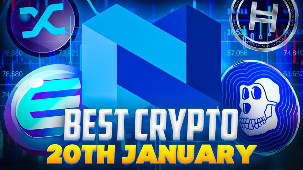 Best Crypto to Buy Today 20th January – NEXO, MEMAG, HBAR, FGHT, ENJ, CCHG, APE, RIA, SNX, TARO, D2T