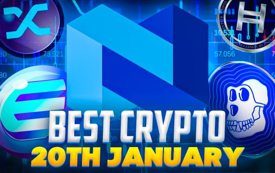 Best Crypto to Buy Today 20th January – NEXO, MEMAG, HBAR, FGHT, ENJ, CCHG, APE, RIA, SNX, TARO, D2T