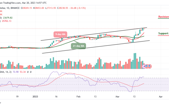 Bitcoin Price Prediction for Today, March 20: BTC/USD Begins Technical Correction as Price Hits $27,313 Support