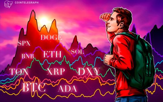 Price analysis 9/18: SPX, DXY, BTC, ETH, BNB, XRP, ADA, DOGE, TON, SOL