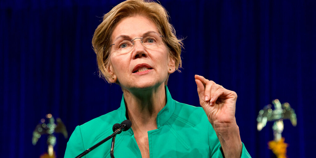 Elizabeth Warren: Crypto Industry Lobbyists 'Undermine' Anti-Terrorism Efforts